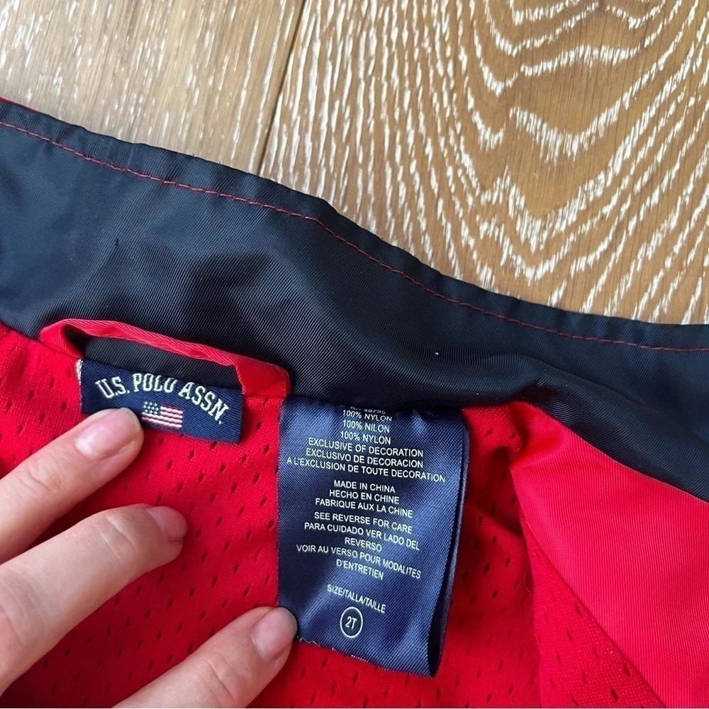 U.S. Polo ASSN. Windbreaker Jacket sz. 2T